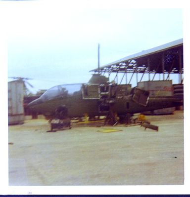 Vietnam - Crashed Cobra At MMAF - HML-167 ~ HMLA-167